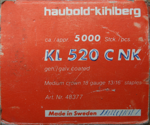 KL 520 C NK 4830 Stk. Druckluftklammern von Haubold-Kihlberg