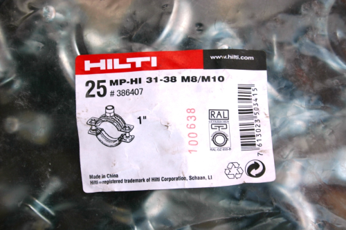 MP-HI 31-38 M8/M10 25 Stk. Rohrschellen von HILTI