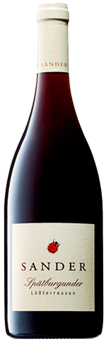 Weingut Sander Pinot Noir QbA, vom Loess, red, organic wine, € 14,40