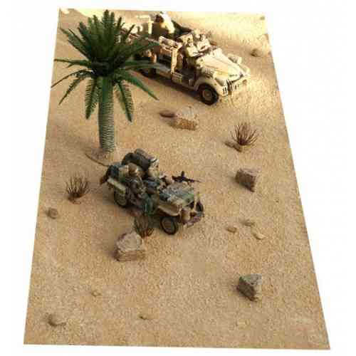 Desert sand mat