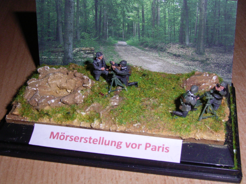 Mörserstellung vor Paris