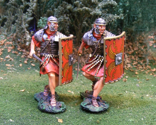 Roman Advancing (2 figs)