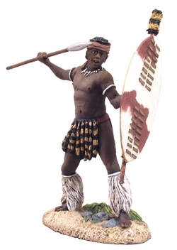 Zulu uDloko Regiment Throwing Assegai No.1