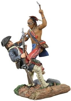 Eastern Woodland Indian and Colonial Militia Hand-to-Hand Set