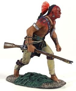 Eastern Woodland Indian Crouching Advancing