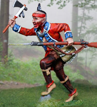 Iriquois Warrior Running
