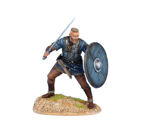 Viking King with Sword and Shield