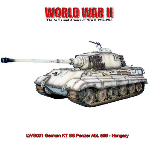 Deutscher Winterkönig Tiger - Panzer Abt. 509 - Ungarn