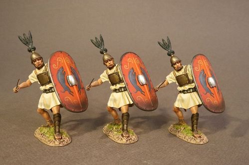 ARMIES AND ENEMIES OF ANCIENT ROME, THE ROMAN ARMY OF THE MID REPUBLIC, HASTATI. (3 pc)