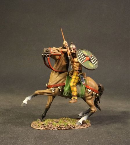 ARMIES AND ENEMIES OF ANCIENT ROME, ANCIENT GAULS, GAUL CAVALRY, (2 pcs)