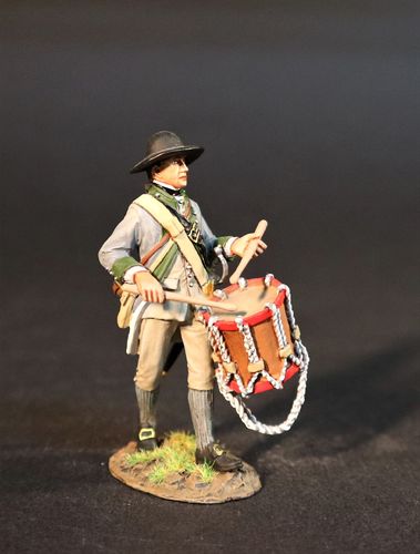 CONTINENTAL ARMY, THE 3rd NEW YORK REGIMENT, DRUMMER. (1 pc)
