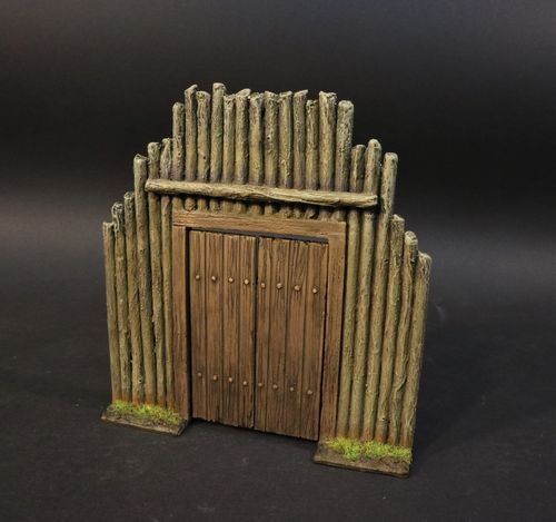 THE FUR TRADING POST, STRAIGHT WALL. (1 pc)