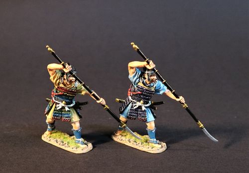 THE GEMPEI WAR 1180-1185, THE MINAMOTO CLAN, RETAINERS. (2 pc)