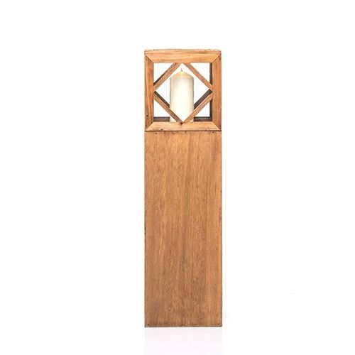 Laterne ,,Rügen" Holz / Metall / Glas
