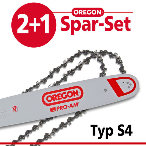 Spar-Set 2+1 Oregon PRO-AM Typ S4 für STIHL