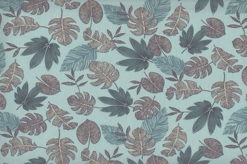 Patterned Chintz Sun Leaves Ether