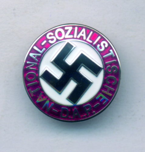INSIGNIA SOLAPA NSDAP (Repro).