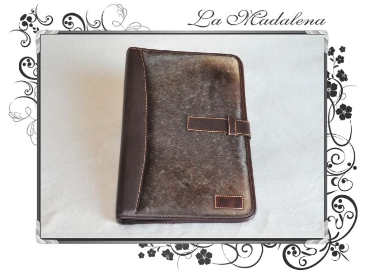 602P Stationery: Calf hair leather document case, folder, A4 and Legal
