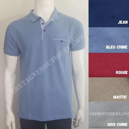 YSER cap marine unisex pique polo shirt 50/50 medium w. cotton S à 4XL