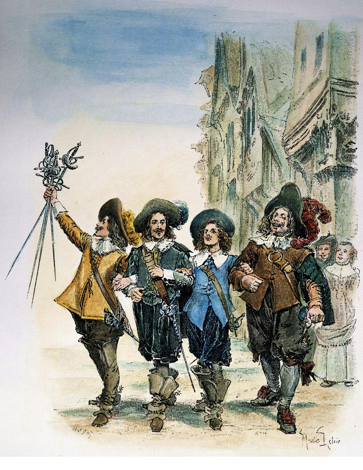 Les_Ferrets_de_la_Reine_-_Illustration_-_Maurice_Leloir