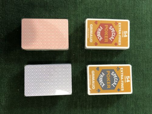 54 cartes spécial Poker - Grimaud