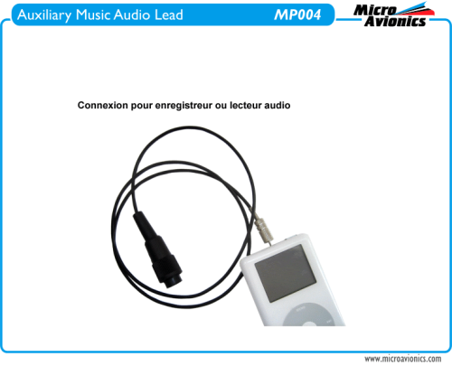 Connection lecteur audio