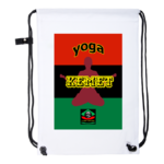 Drawstring Backpack: "YOGA KEMET RBG v1" by A-FREE-CAN.COM