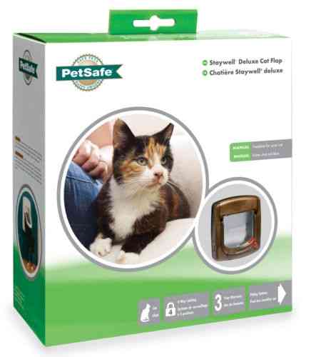 STAYWELL deluxe manual brownl CAT FLAP