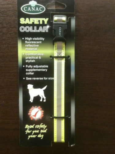 Dog Safety Collar High Visibilty-Fluoresent