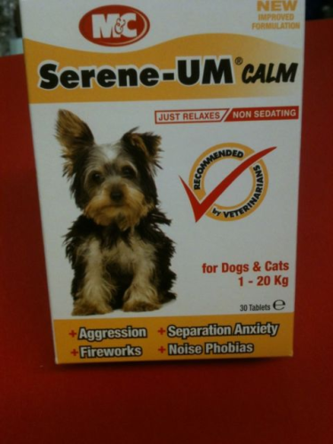 Serenne-um Calm Tablets For Cat Or Dog