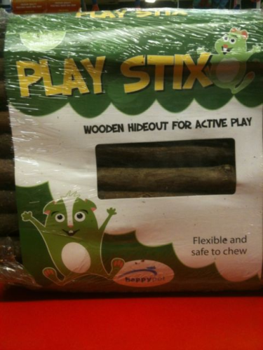 Happy Pet Wooden Play Stix Hideout