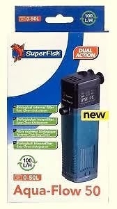 internal power filters aquarium fish tank Aquaflow 50