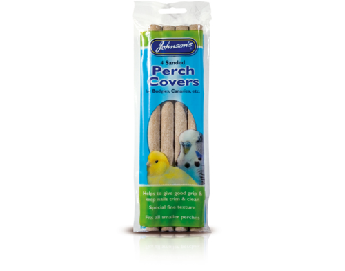 Johnson's sanded perch covers small budgies canarys