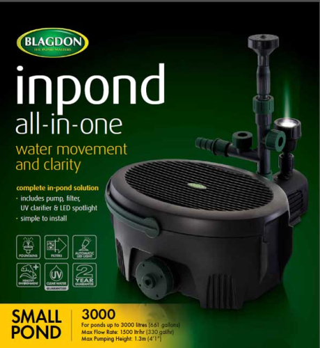 Blagdon Inpond All-in-one 3000 9w