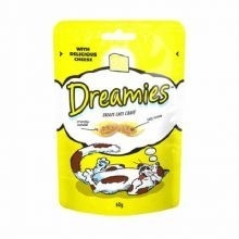 Dreamies cat treat  cheese flavour 60g