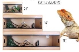 Quality Reptile Vivarium 48"-15"-16"