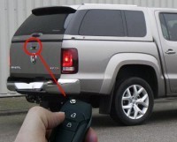 VW Amarok Heckklappen Zentralverriegelung Nachrüstsatz mit Schlüssel